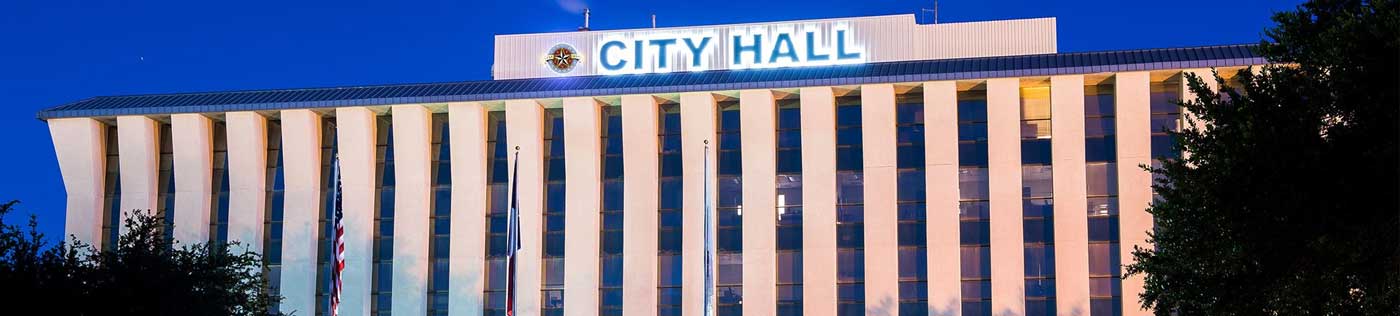 Banner for City of Pasadena